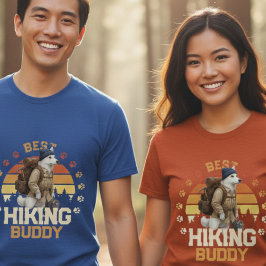 Camiseta Adventurous Akita Hiker Wilderness Explorer