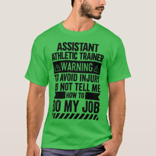Camiseta Advertência ao Formador Atético Assistente