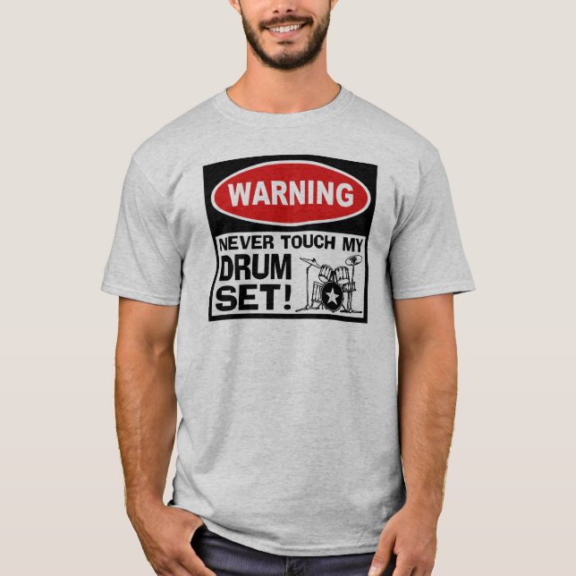 CAMISETA ADVERTÊNCIA - DROGAS (Frente)