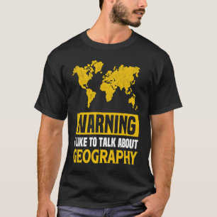 Camiseta Advertência Eu Gosto De Falar Sobre Professores De