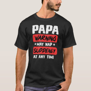 Camiseta Advertência Para O Papa Pode Dormir De Repente A Q