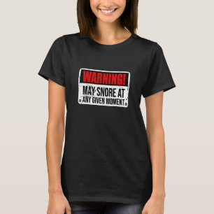 Camiseta Advertência Pode Cheirar A Qualquer Momento.