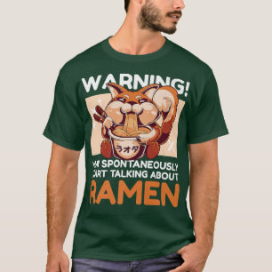 Camiseta Advertência Pode Começar A Falar Sobre Rame Espont