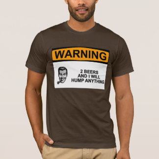 Camiseta ADVERTINDO 2 cervejas