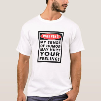 Camiseta Advertindo meu sentido de humor