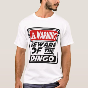 CAMISETA ADVERTIR BEWARE DO DINGO