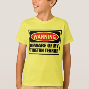 Camiseta Advertir BEWARE do t-shirt do MEU miúdo de TERRIE