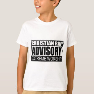 Camiseta Advisory cristão do rap…