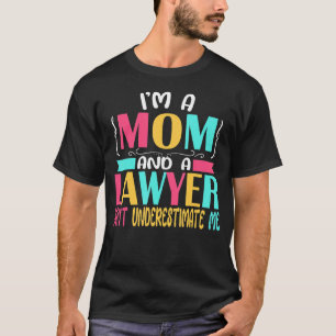 Camiseta Advogada Mãe Licenciatura Faculdade de Direito Nov