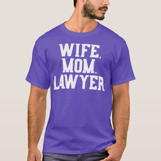 Camiseta Advogada Mãe Procuradora Mãe Faculdade de Direito (Frente)