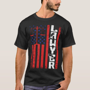 Camiseta Advogado Americano de Advogados de Direito