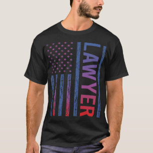 Camiseta Advogado da Bandeira dos EUA