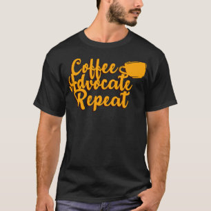 Camiseta Advogado de Café Especialista em Vida Infantil Rep