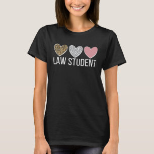 Camiseta Advogado De Corações De Direito