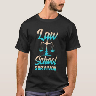 Camiseta Advogado de Direito de Sobrevivência no Futuro da