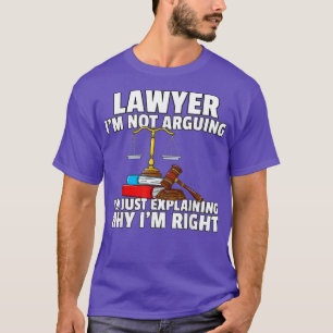 Camiseta Advogado De Direito Engraçado Para Estudante Da F