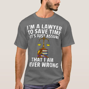 Camiseta Advogado De Direito Engraçado Para Estudante Da F