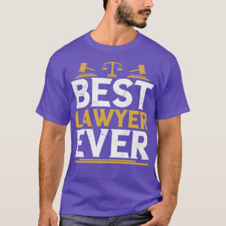 Camiseta Advogado de Lei Lover Funny Advogado Melhor Advoga