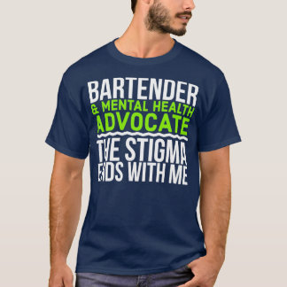 Camiseta Advogado de Saúde Mental do Barman
