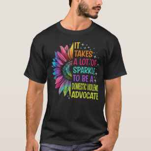 Camiseta Advogado de Violência Doméstica Sparkle