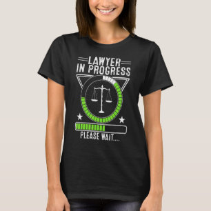 Camiseta Advogado do curso de Direito do Estudante La