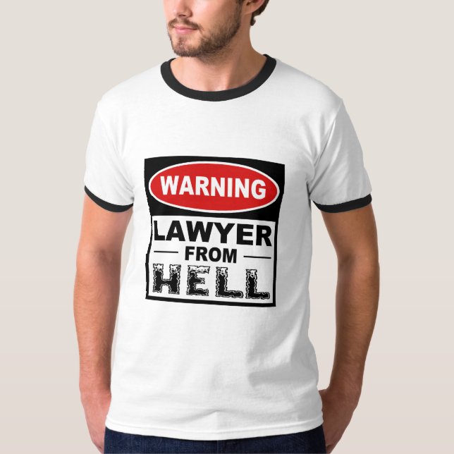 Camiseta Advogado do Inferno (Frente)