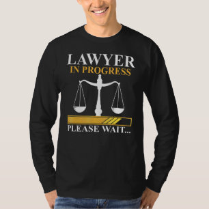 Camiseta Advogado em Andamento, Design