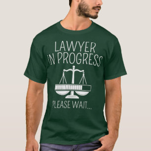 Camiseta Advogado Em Andamento, Procurador Futuro Da Faculd