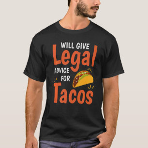Camiseta Advogado Engraçado Dará Aconselhamento Jurídico Pa