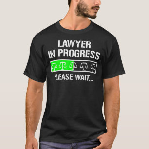 Camiseta Advogado Estudante De Direito Em Andamento