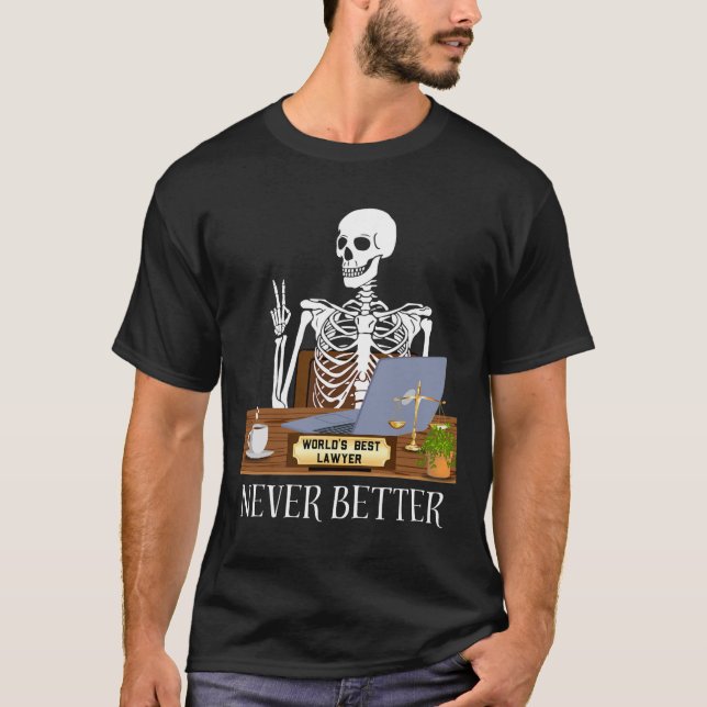 Camiseta Advogado Halloween  (Frente)