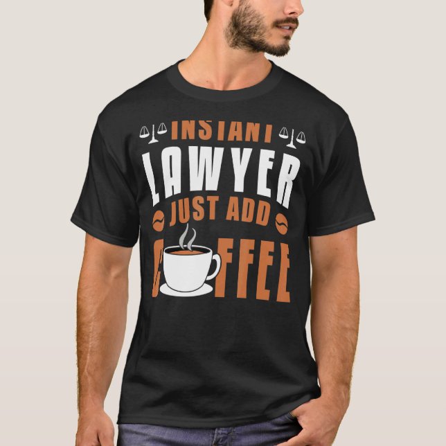 Camiseta Advogado Instantâneo da Faculdade de Direito Apena (Frente)