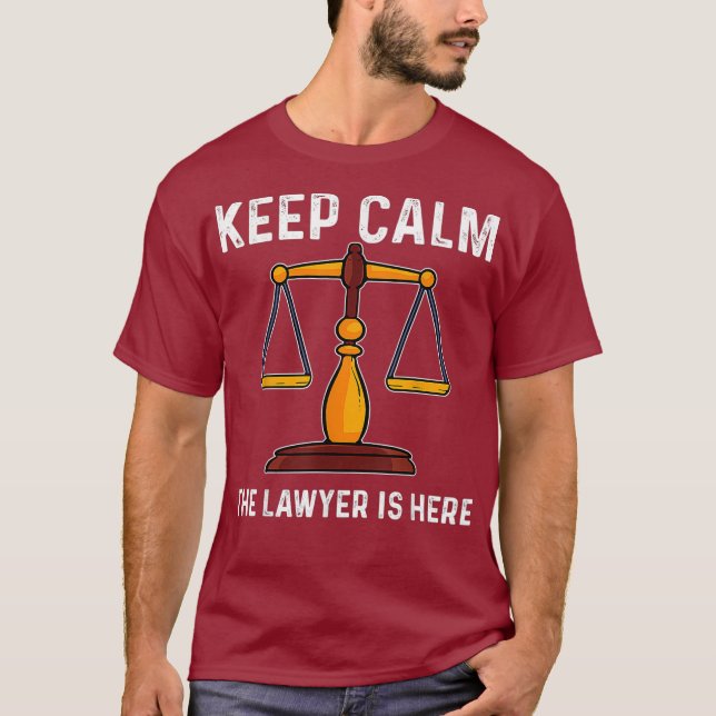 Camiseta Advogado Procurador de Direito, Estudante Gift (Frente)