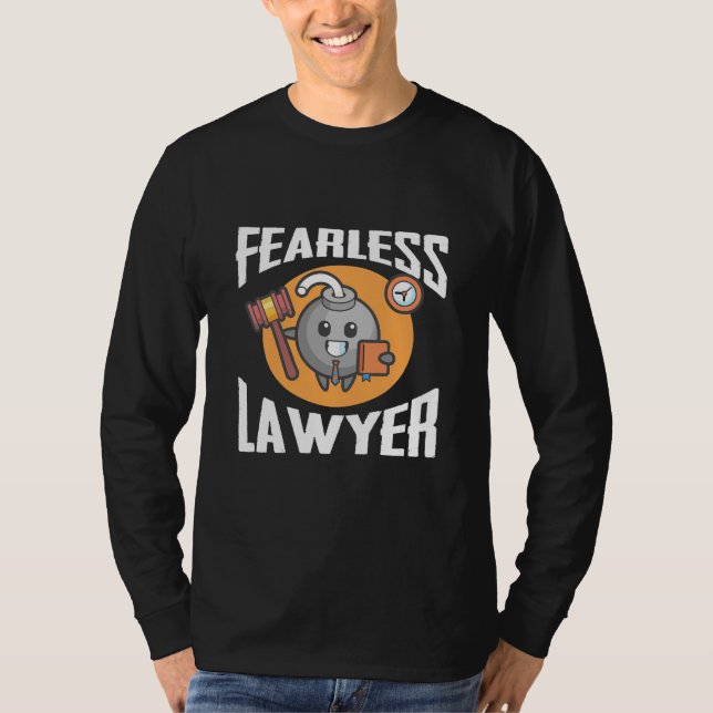 Camiseta Advogado sem medo (Frente)