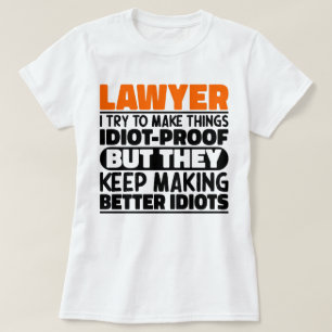 Camiseta Advogado, Tento Tornar As Coisas Engraçadas, Advog