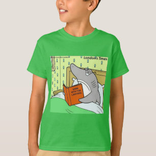 Camiseta Advogado Tubarão Rick Londres Engraçado