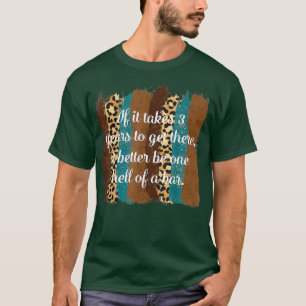 Camiseta Advogado Um Inferno De Bar Três Anos Para Obter L