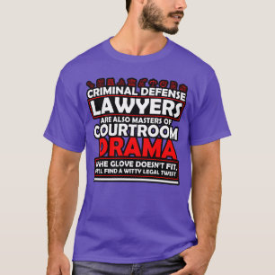 Camiseta Advogados de Defesa Criminal São Mestres Da Sala D