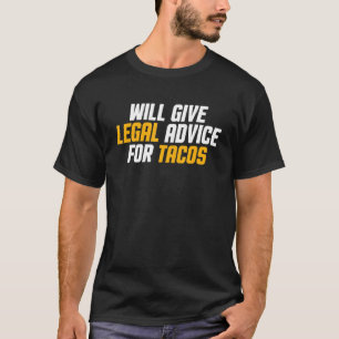 Camiseta Advogados Homens E Mulheres Darão Aconselhamento J