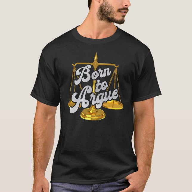 Camiseta Advogados São Nasceres De Argumentar A Faculdade D (Frente)