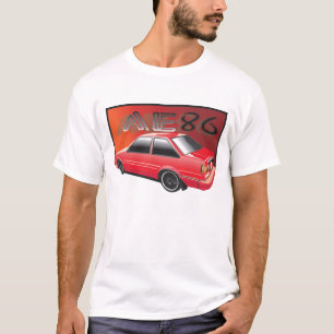 Camiseta AE86 Vermelho