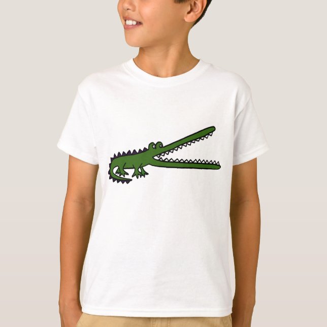 Camiseta AE- Crocodilo Cartoon T-shirt (Frente)
