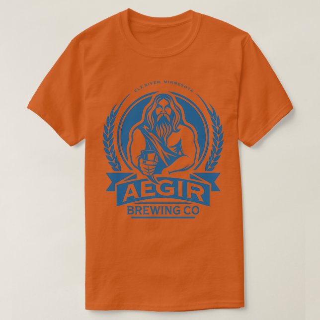 Camiseta Aegir Brewing T (Frente do Design)