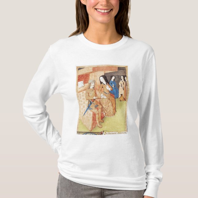 Camiseta Aeneas e Dido, dos trabalhos de Virgil (Frente)