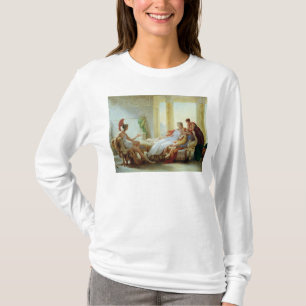 Camiseta Aeneas que diz o Dido do desastre em Troy