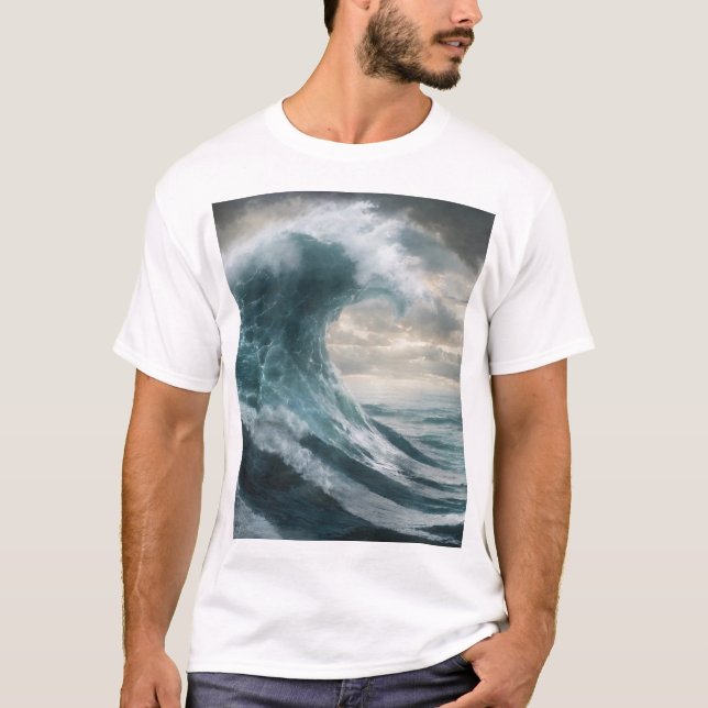 Camiseta Aeolus: Harmonia Sobre Os Mares Tempestuosos (Frente)