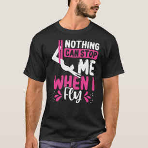 Camiseta Aerial Contra a Seda Acrobat Aerialista Circus Gym