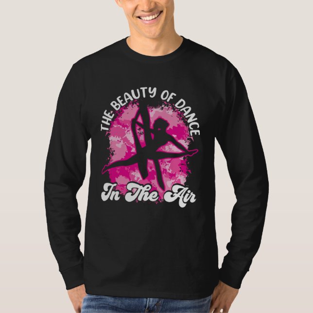 Camiseta Aerial Silks yoga The Beauty of Dance Aerialist Ae (Frente)