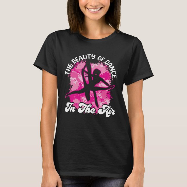 Camiseta Aerial Silks yoga The Beauty of Dance Aerialist Ae (Frente)