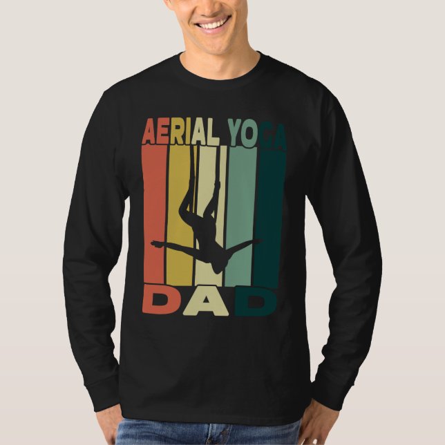 Camiseta Aerial Yoga Dad I Air Silk And Aerial Hoop (Frente)